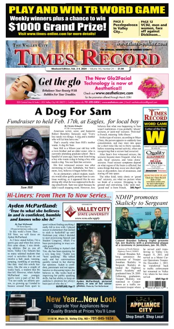 Valley City Times-Record - 2 Feb 2024