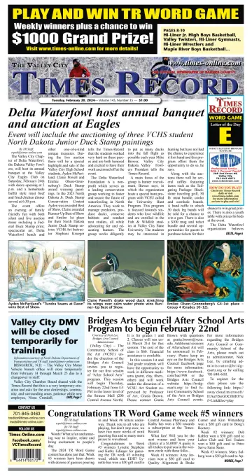 Valley City Times-Record - 20 Feb 2024