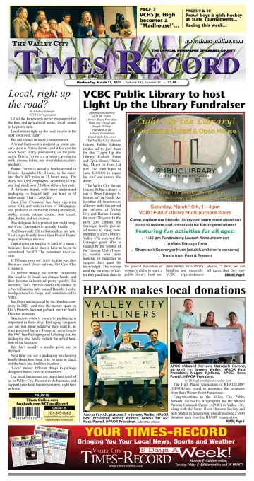 Valley City Times-Record - 13 Mar 2024