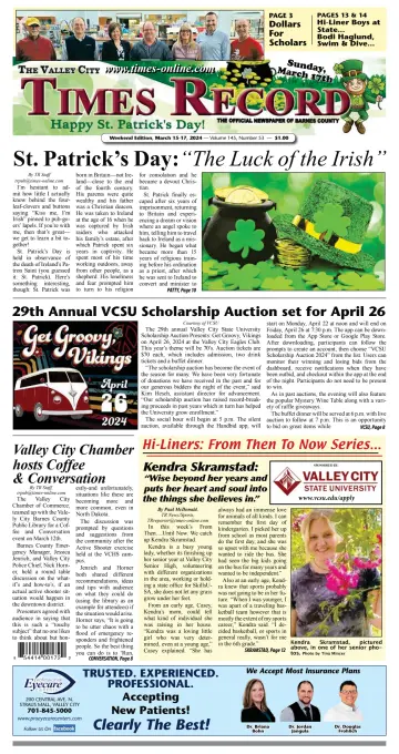 Valley City Times-Record - 15 Mar 2024