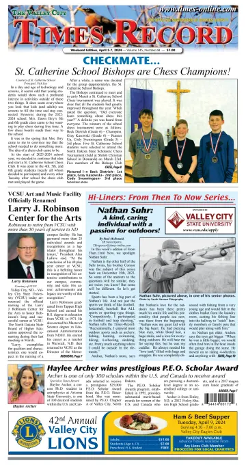 Valley City Times-Record - 05 abr. 2024