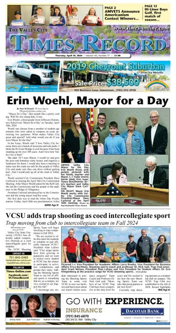 Valley City Times-Record - 18 Aib 2024