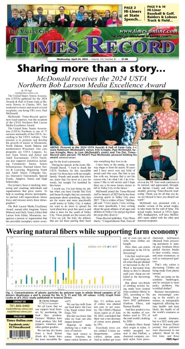 Valley City Times-Record - 24 Aib 2024