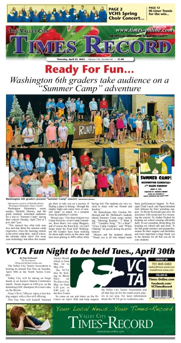 Valley City Times-Record - 25 Aib 2024