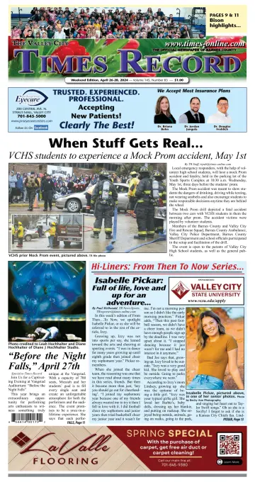 Valley City Times-Record - 26 Ebri 2024