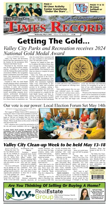 Valley City Times-Record - 8 Ma 2024