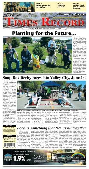 Valley City Times-Record - 9 Ma 2024