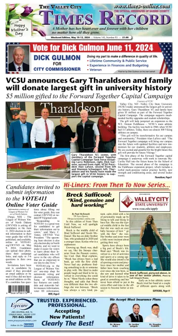 Valley City Times-Record - 10 May 2024