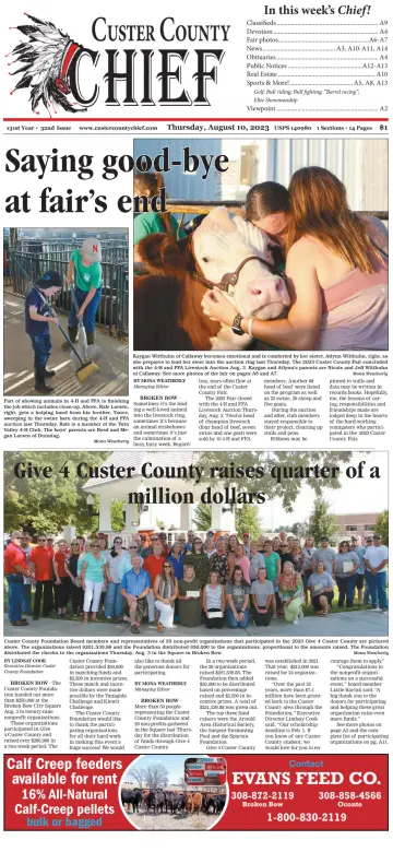 Custer County Chief - 10 Aug 2023