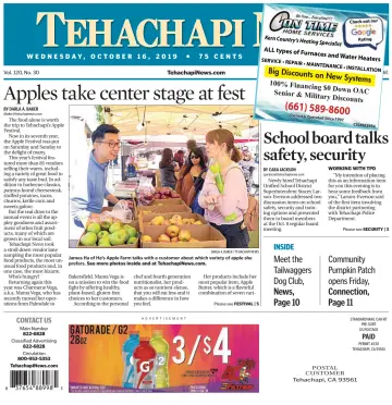 Tehachapi News - 16 Oct 2019
