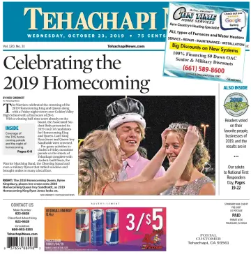 Tehachapi News - 23 Oct 2019