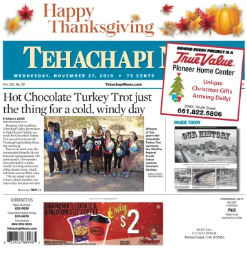 Tehachapi News - 27 Nov 2019