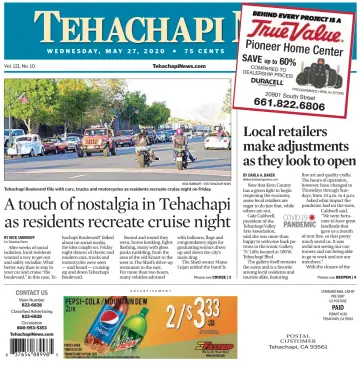 Tehachapi News - 27 May 2020