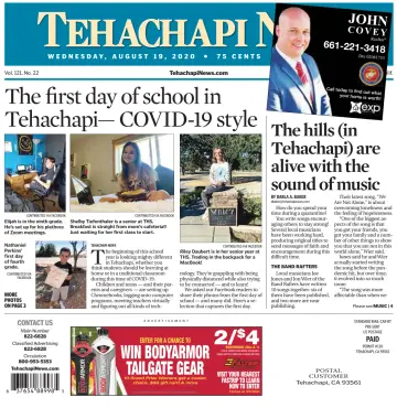 Tehachapi News - 19 Aug 2020