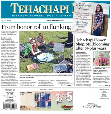 Tehachapi News - 7 Oct 2020