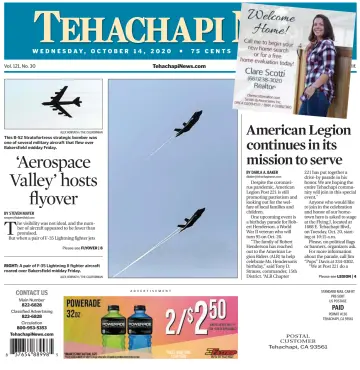 Tehachapi News - 14 Oct 2020