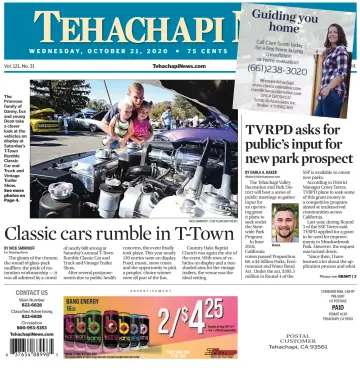 Tehachapi News - 21 Oct 2020