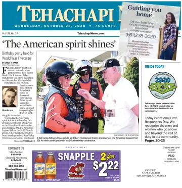 Tehachapi News - 28 Oct 2020