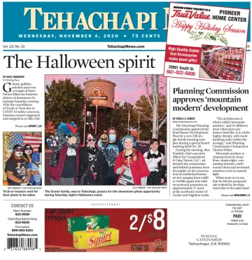 Tehachapi News - 4 Nov 2020