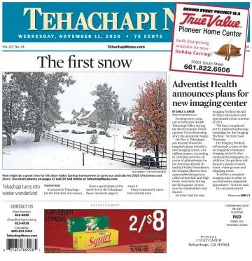 Tehachapi News - 11 Nov 2020