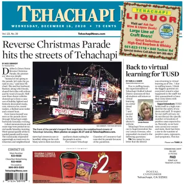 Tehachapi News - 16 Dec 2020