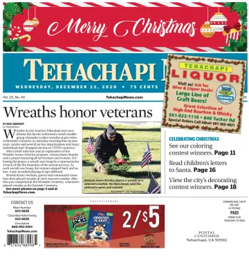 Tehachapi News - 23 Dec 2020
