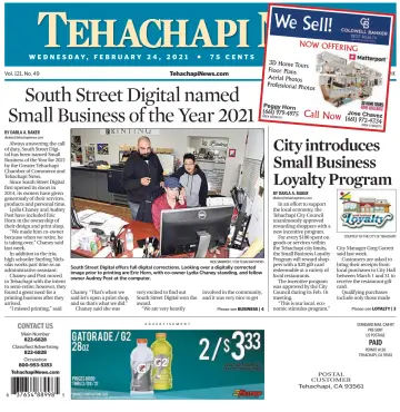 Tehachapi News - 24 Feb 2021