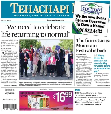 Tehachapi News - 16 Jun 2021