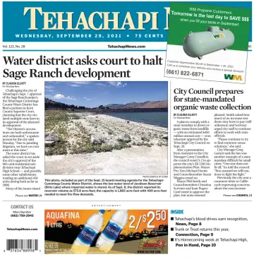 Tehachapi News - 29 Sep 2021