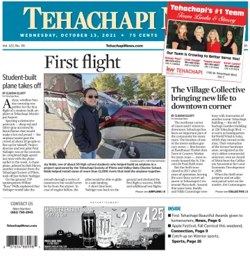 Tehachapi News - 13 Oct 2021