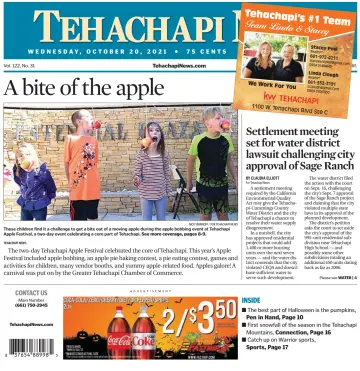 Tehachapi News - 20 Oct 2021