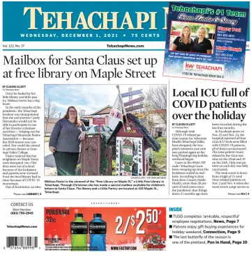 Tehachapi News - 1 Dec 2021