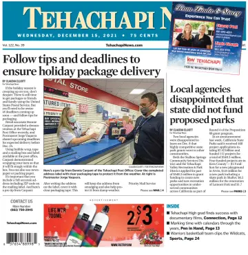 Tehachapi News - 15 Dec 2021