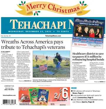 Tehachapi News - 22 Dec 2021