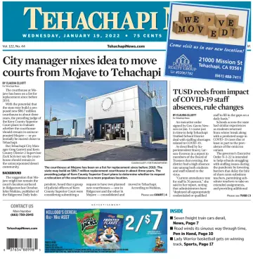 Tehachapi News - 19 Jan 2022