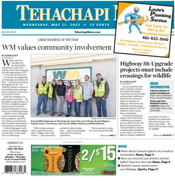 Tehachapi News - 11 May 2022