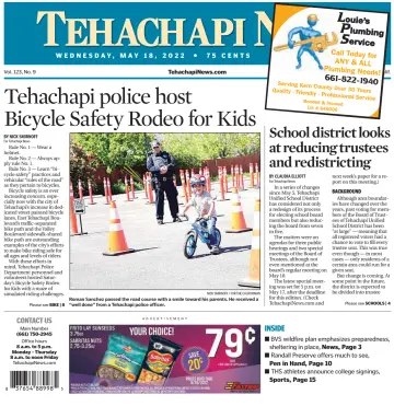 Tehachapi News - 18 May 2022