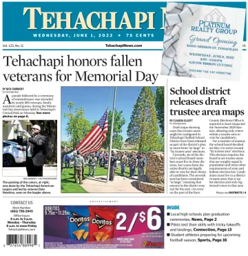 Tehachapi News - 1 Jun 2022