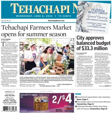 Tehachapi News - 8 Jun 2022