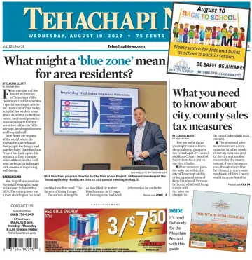 Tehachapi News - 10 Aug 2022