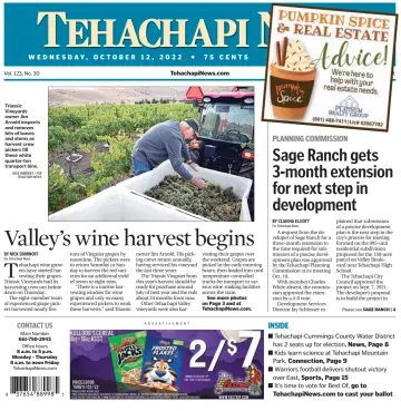 Tehachapi News - 12 Oct 2022