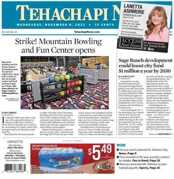 Tehachapi News - 9 Nov 2022