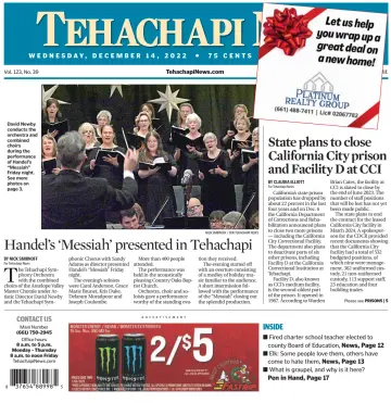 Tehachapi News - 14 Dec 2022