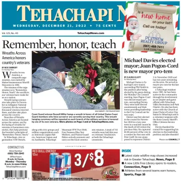 Tehachapi News - 21 Dec 2022