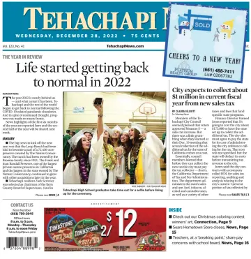 Tehachapi News - 28 Dec 2022