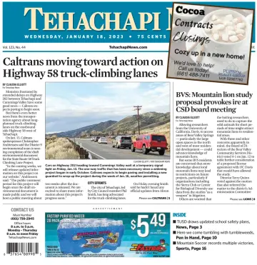 Tehachapi News - 18 Jan 2023