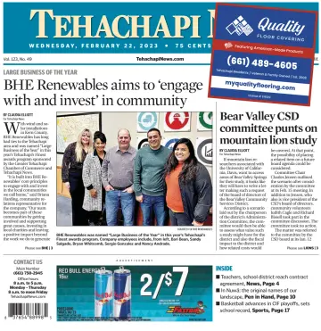 Tehachapi News - 22 Feb 2023