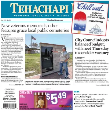 Tehachapi News - 28 Jun 2023