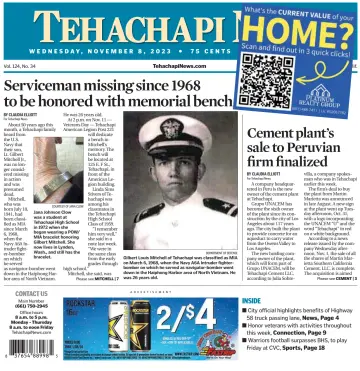 Tehachapi News - 8 Nov 2023
