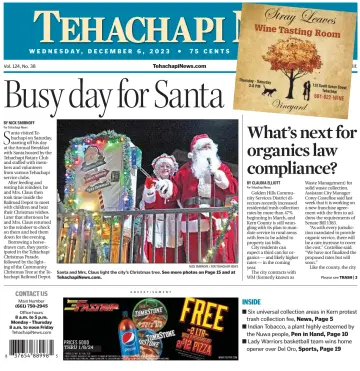 Tehachapi News - 6 Dec 2023